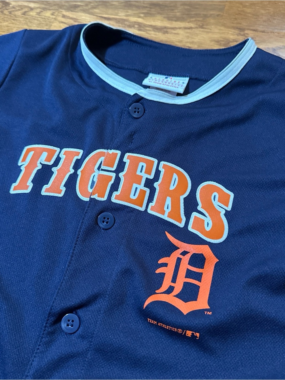 Majestic Detroit Tigers Baseball Jersey Boys Size Small 6-8 NWT